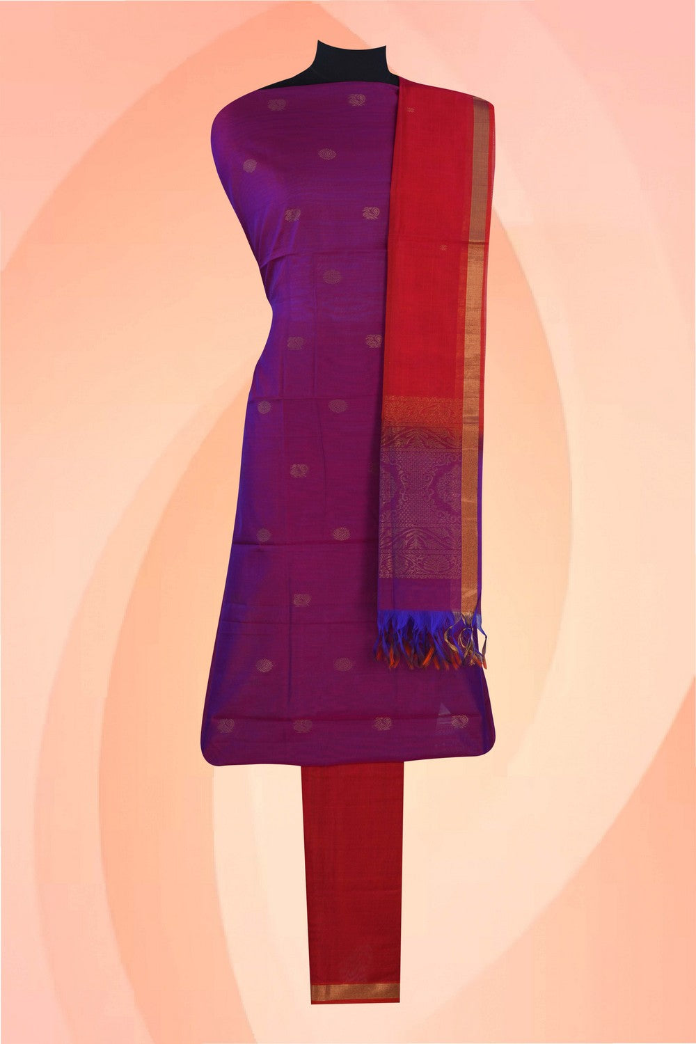 Image of Unstitched Suit Set Fabric (3 Pcs Set)