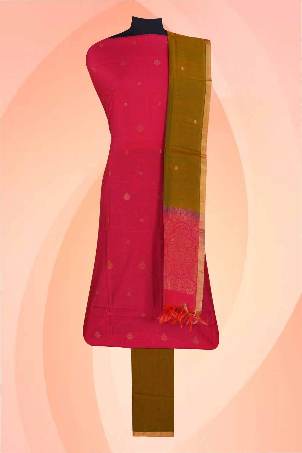 Image of Unstitched Suit Set Fabric (3 Pcs Set)