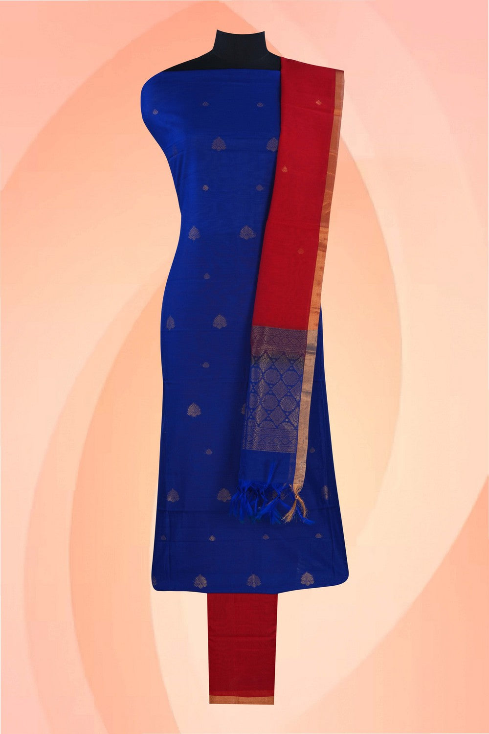 Image of Unstitched Suit Set Fabric (3 Pcs Set)