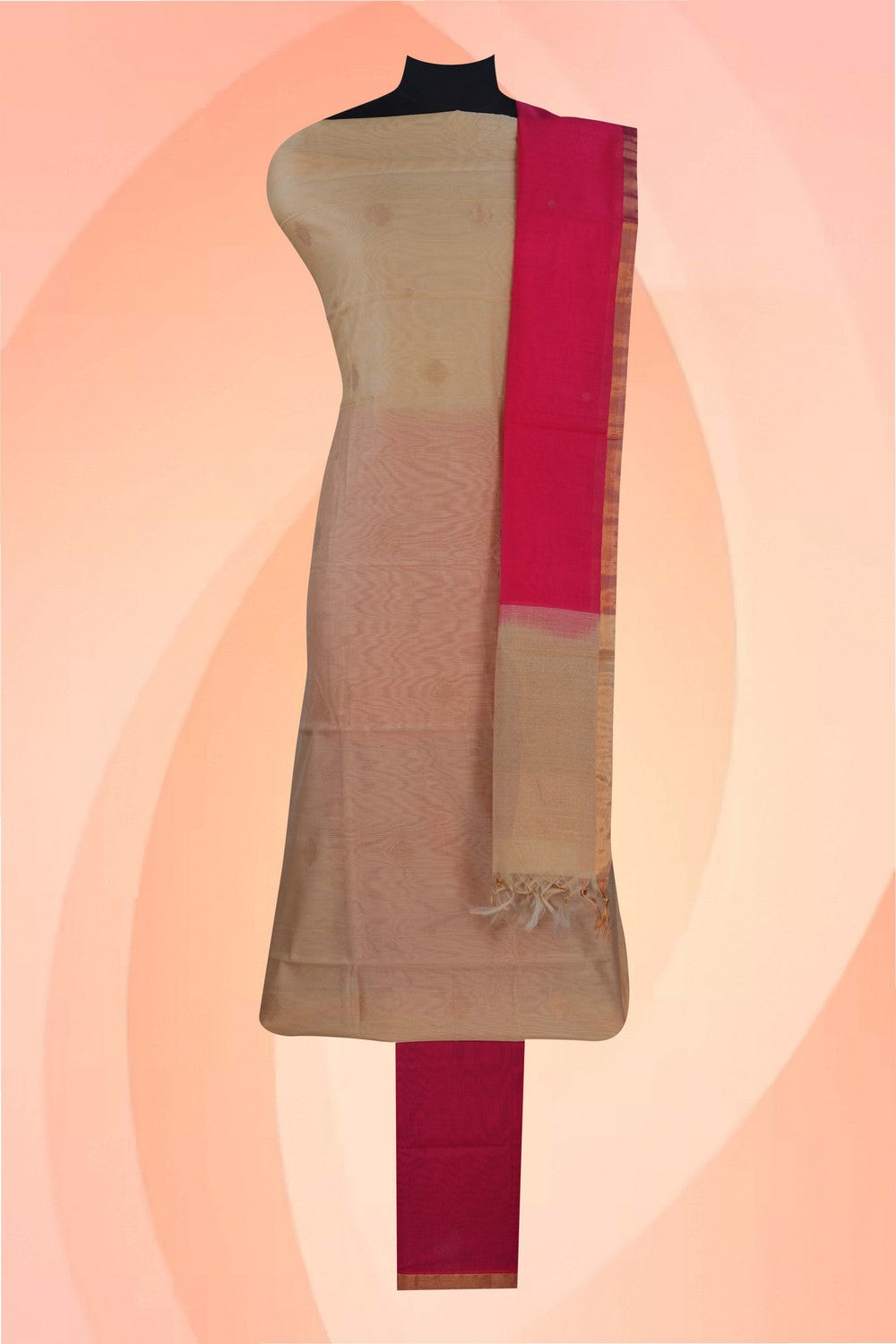 Image of Unstitched Suit Set Fabric (3 Pcs Set)