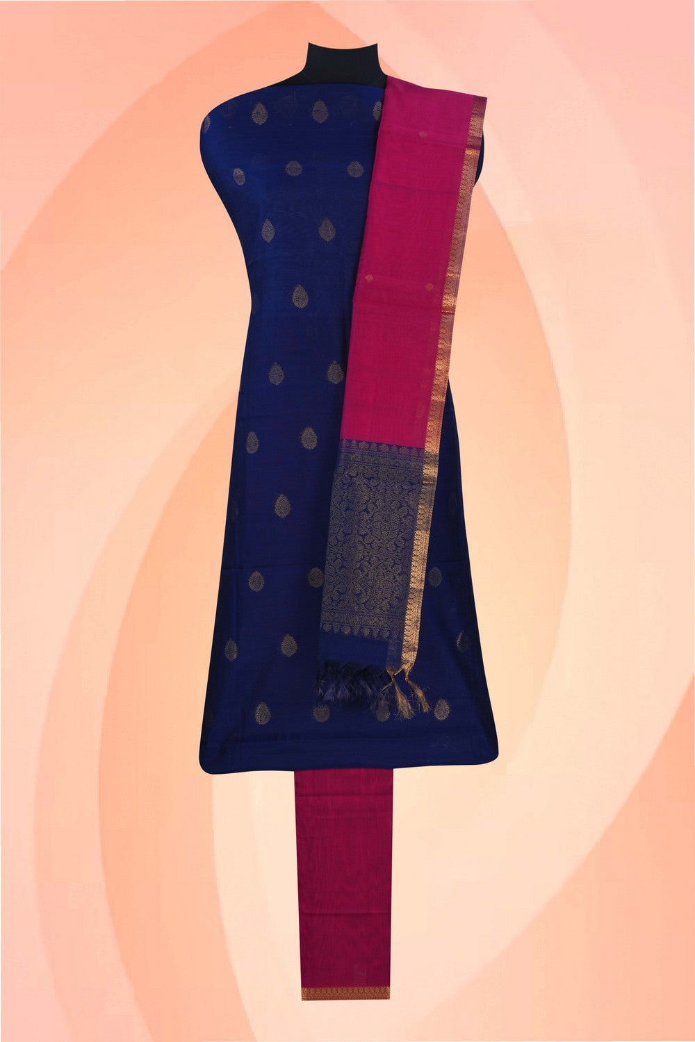 Image of Unstitched Suit Set Fabric (3 Pcs Set)