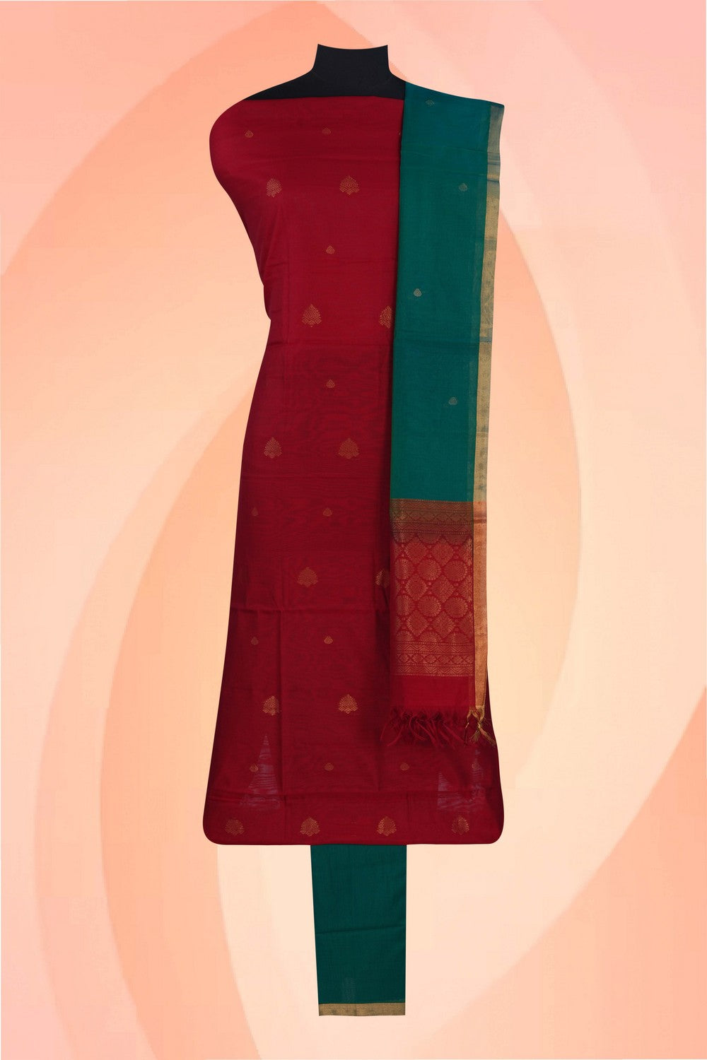 Image of Unstitched Suit Set Fabric (3 Pcs Set)