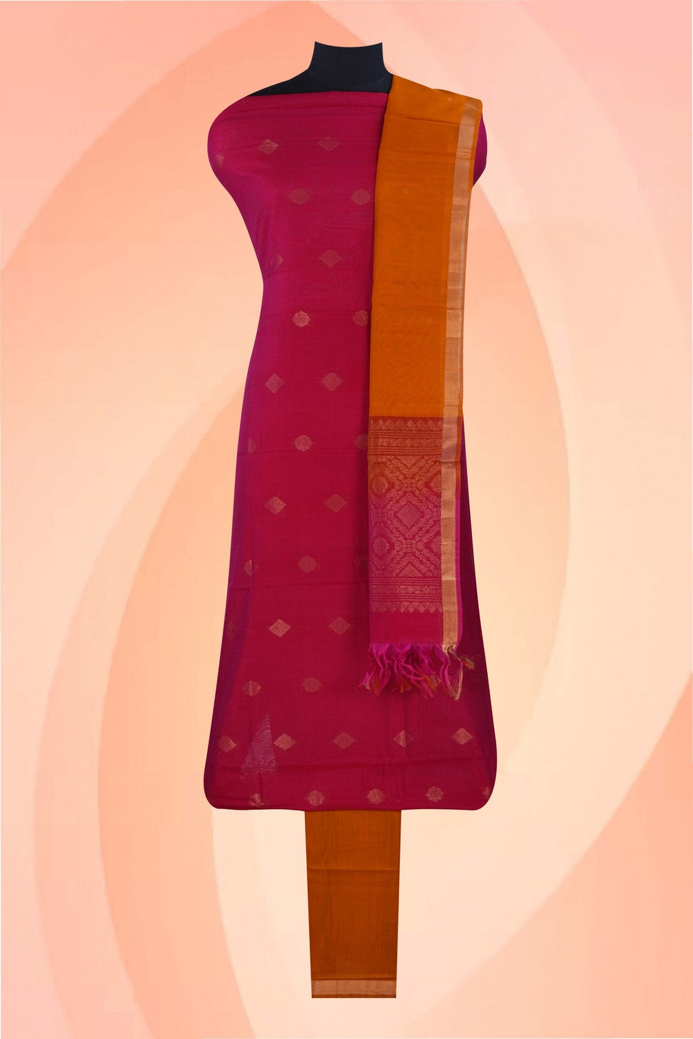 Image of Unstitched Suit Set Fabric (3 Pcs Set)