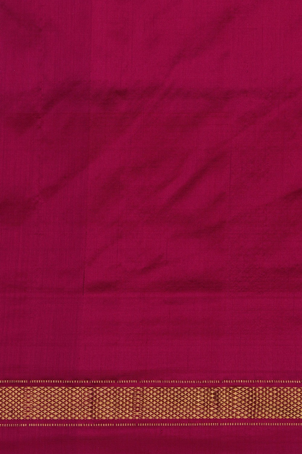 Image of Pochampally Ikat Silk Royal Blue Saree