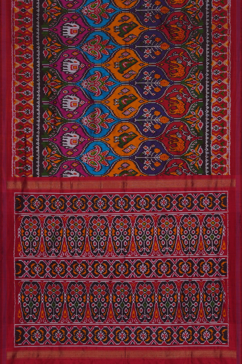 Image of Rangkat Pochampally silk saree