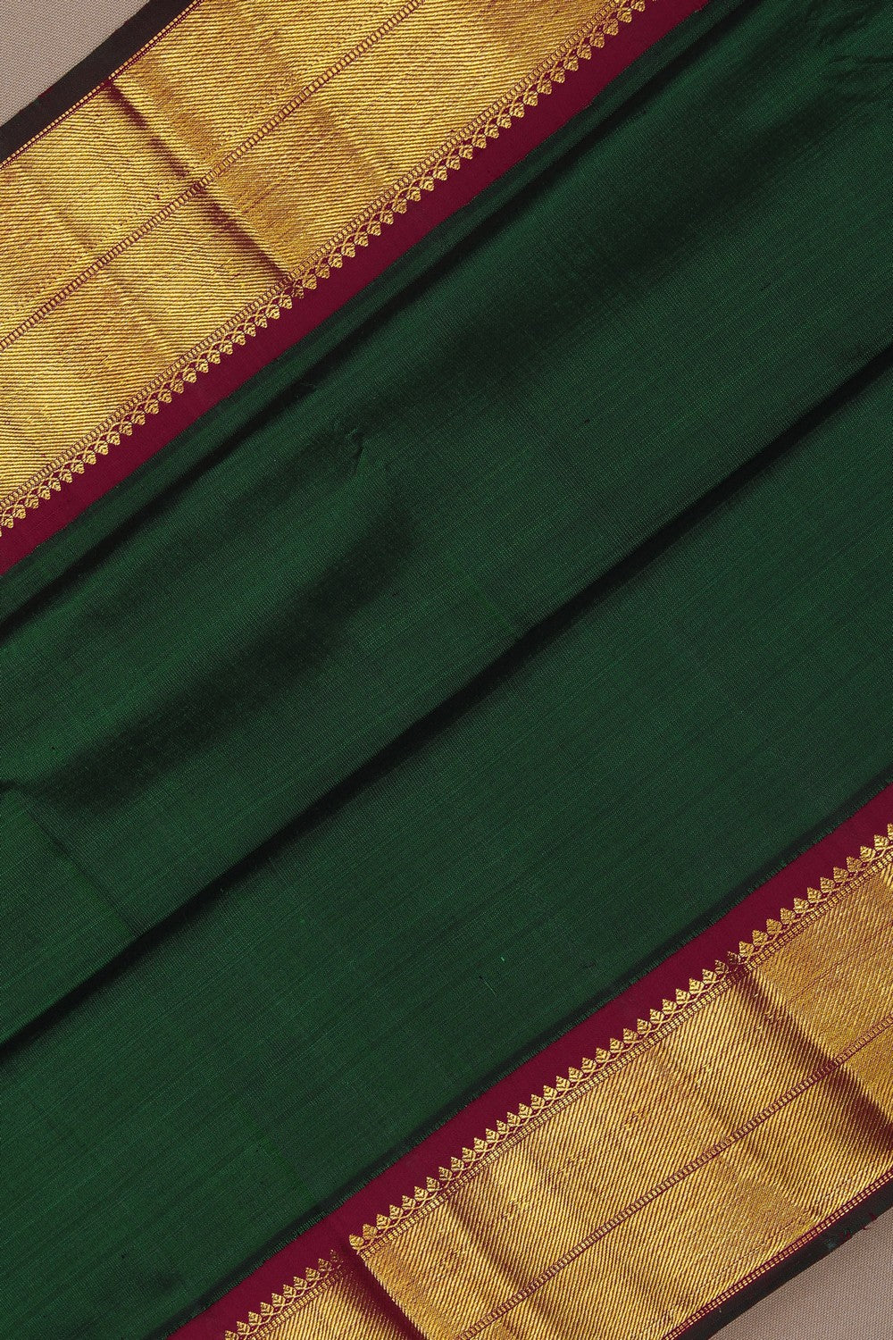 Image of Arani Silk Green Saree