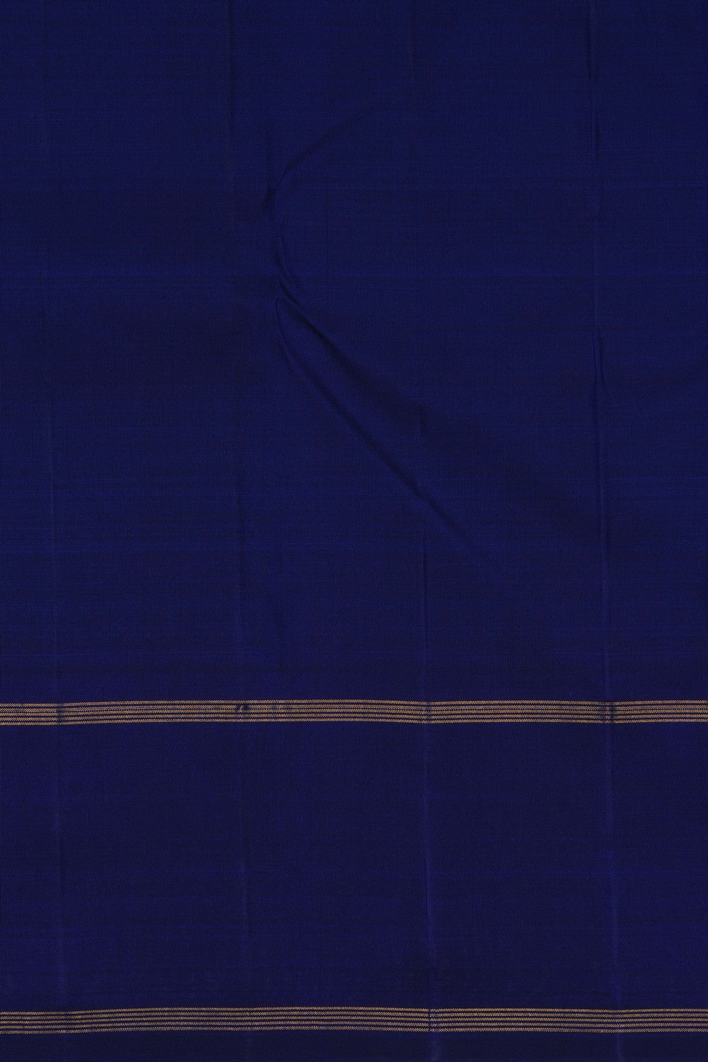 Image of Arani Silk Kattam Blue Saree