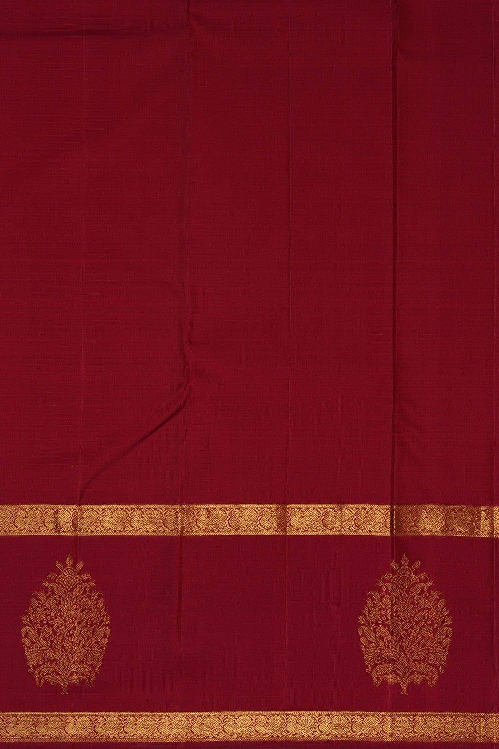 Image of Arani Silk Kattam Cream Saree