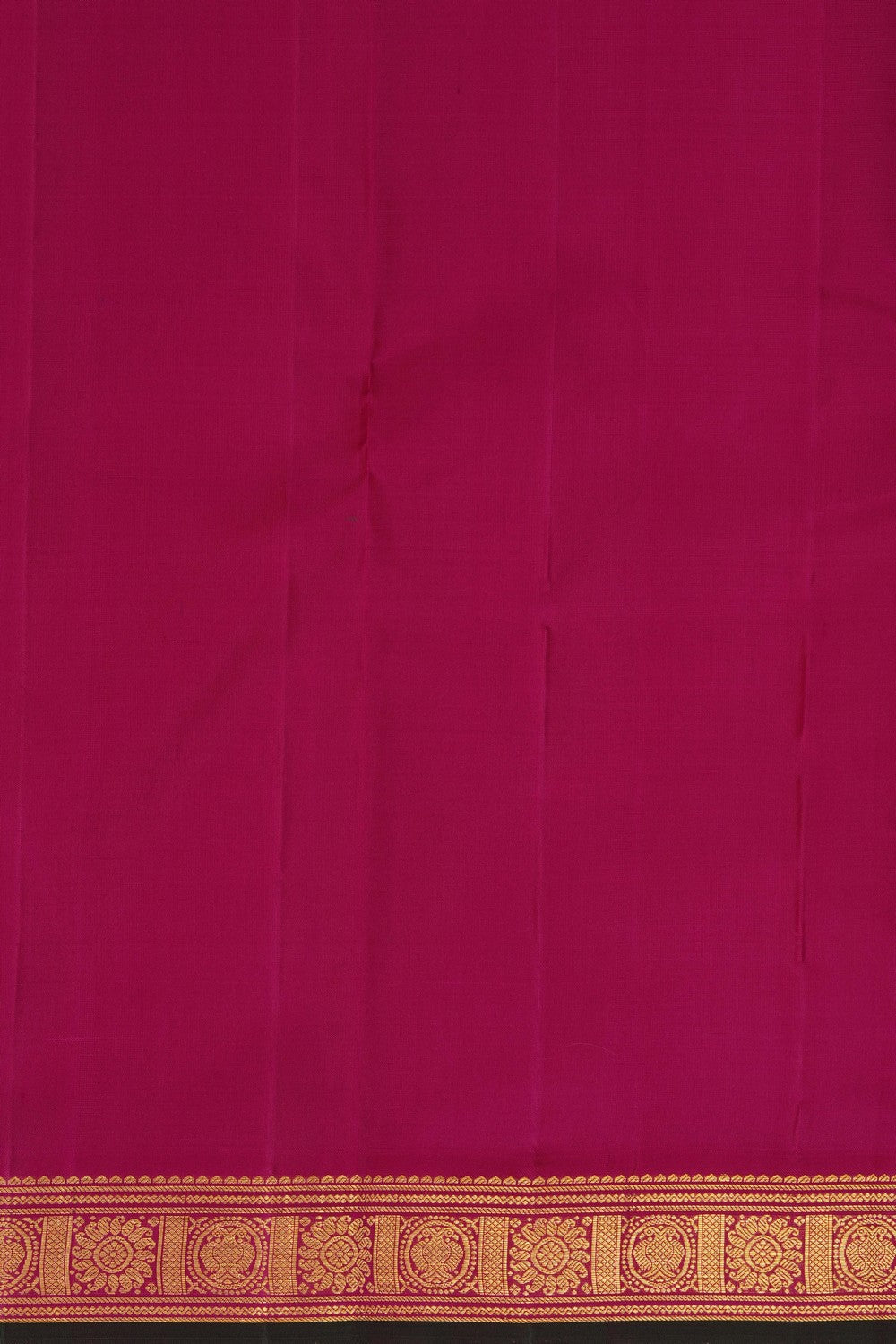 Image of Arani Silk Fuchsia Pink Saree