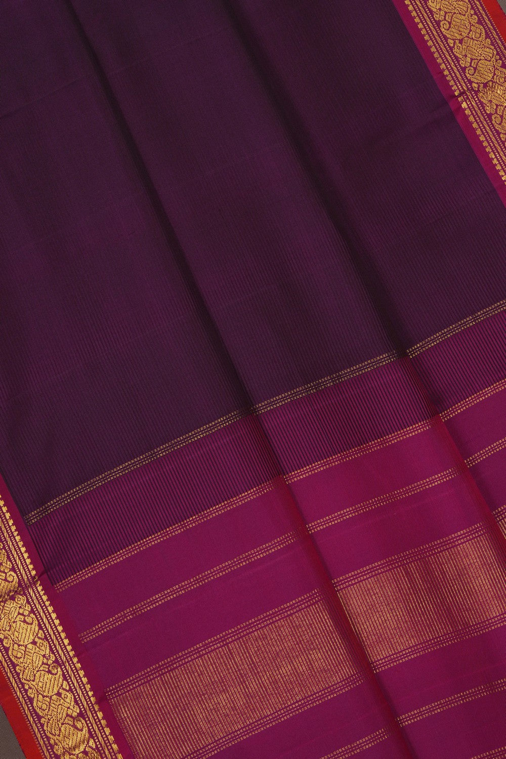 Image of Arani Silk Violet Saree