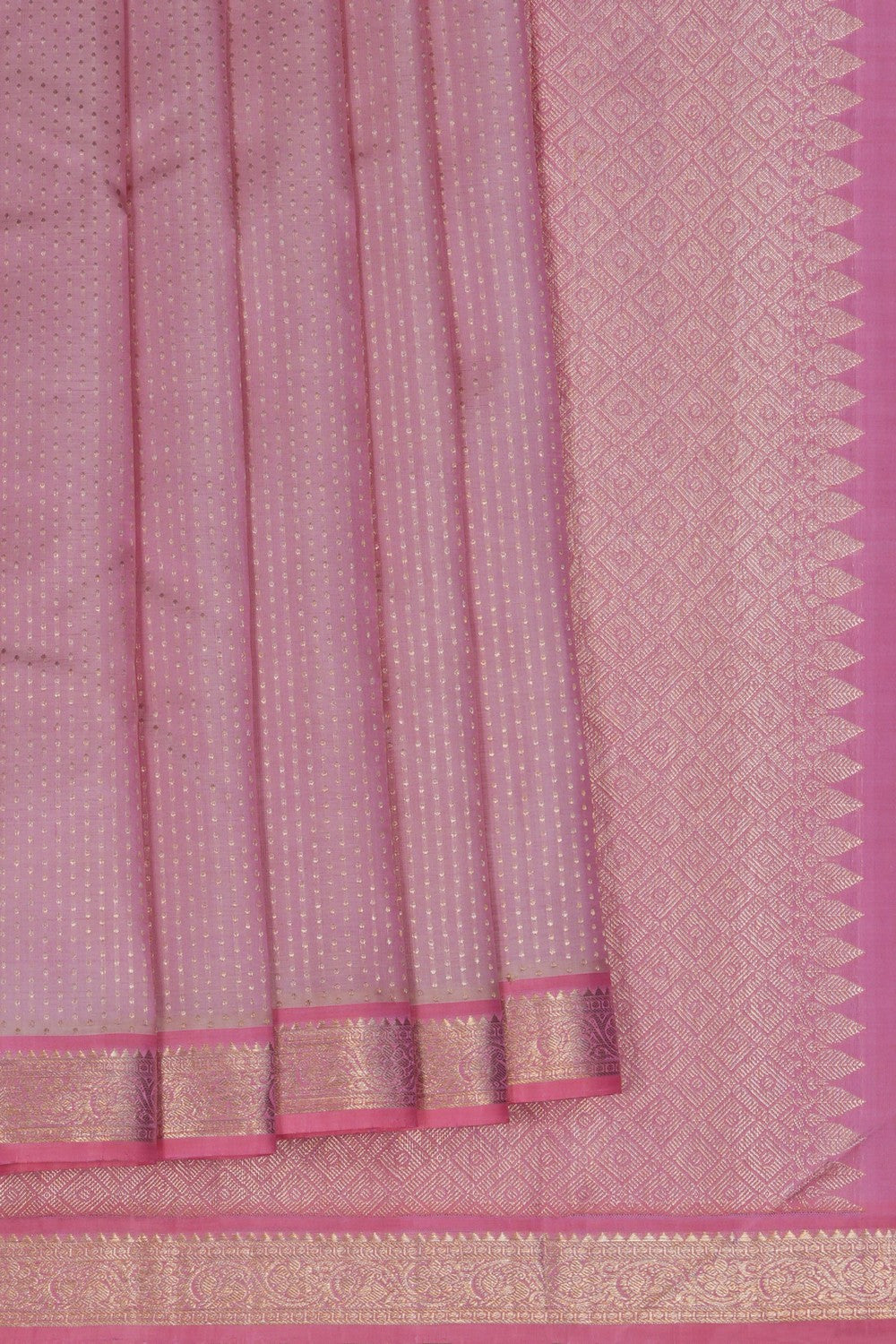 Image of Arani Silk Light Pink Saree