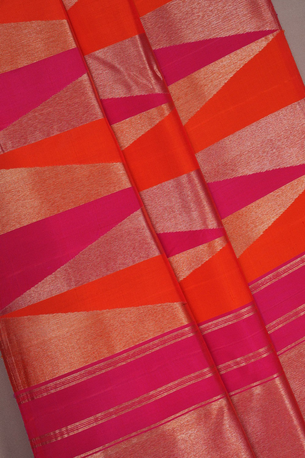 Image of Arani Silk Pink Saree