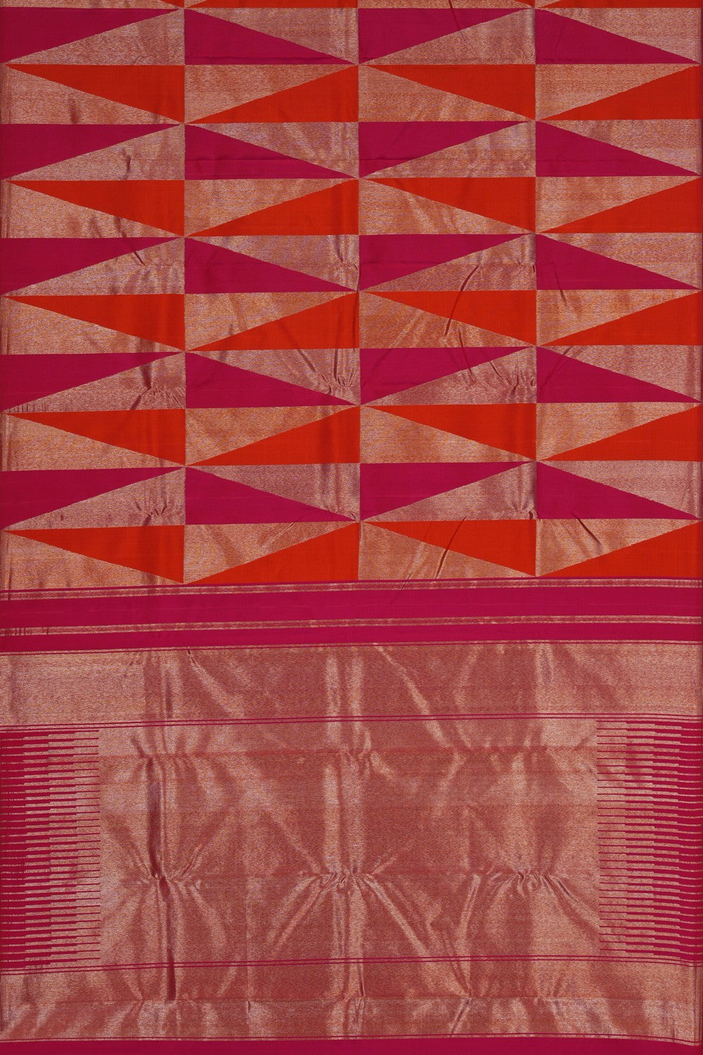 Image of Arani Silk Pink Saree