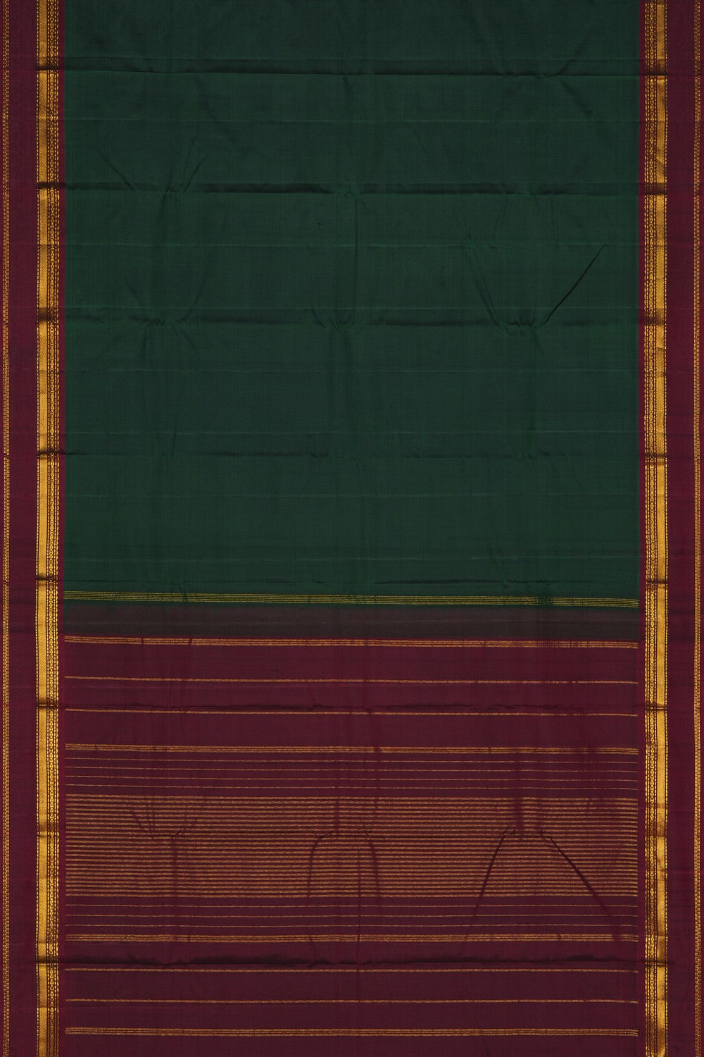 Image of Arani Silk Green Saree