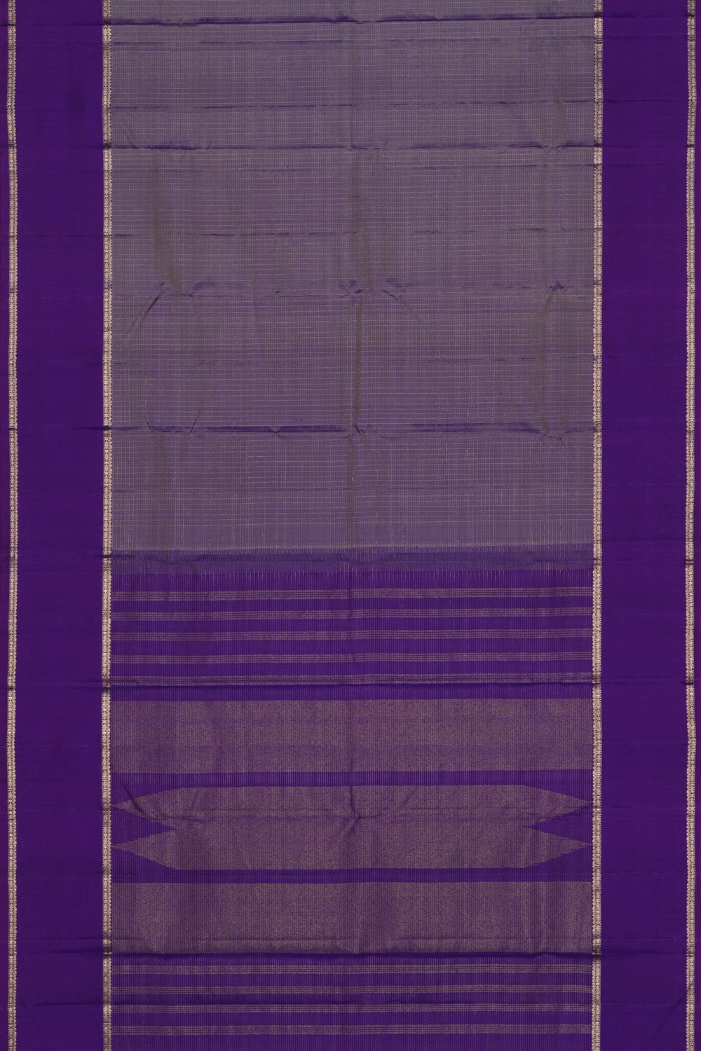 Image of Arani Silk Purple Saree