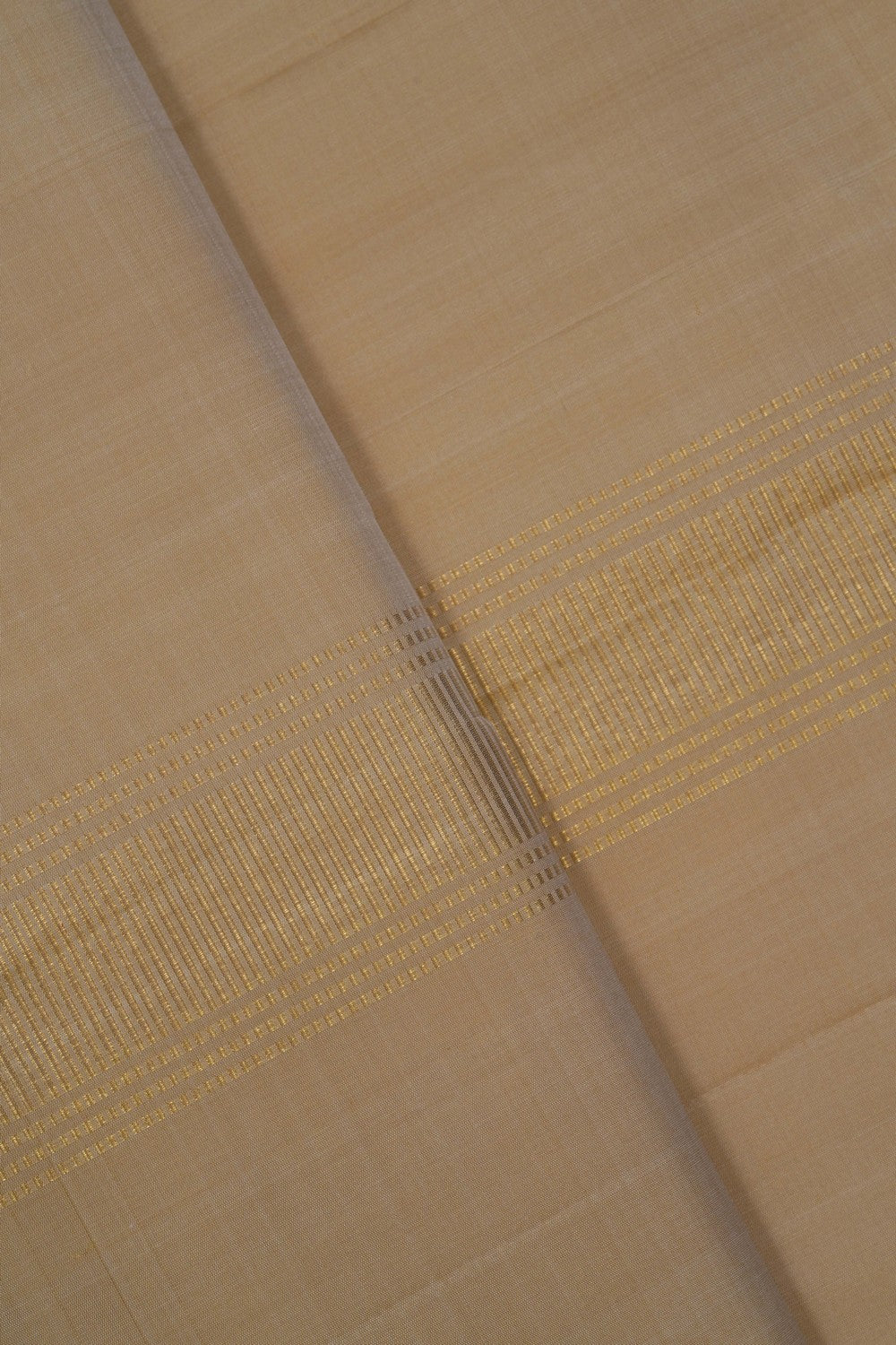 Image of Kanchipuram Silk Dhoti With Kanduva (8 X 4) 2 PCS Set