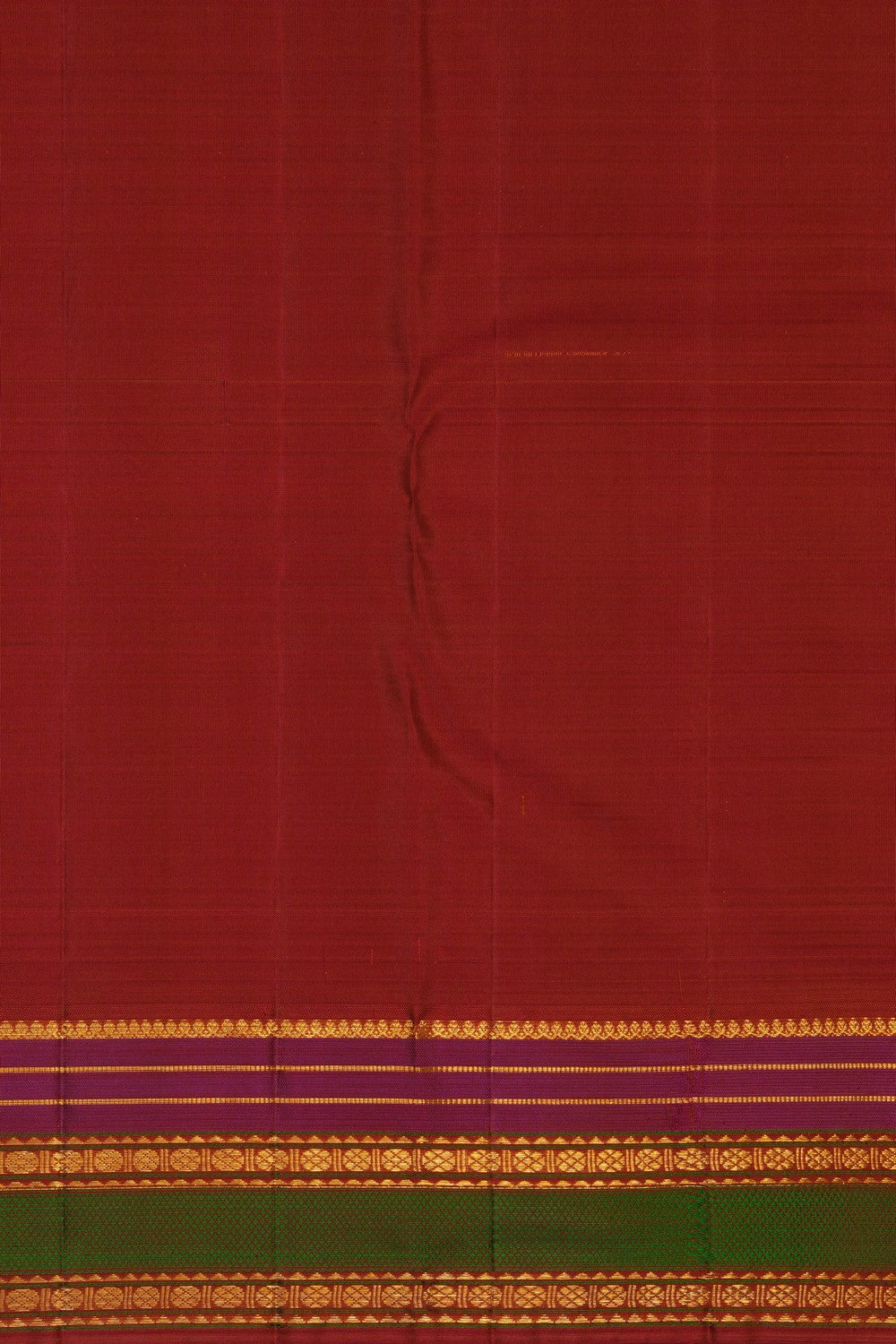 Image of Arani Silk Mustard Saree