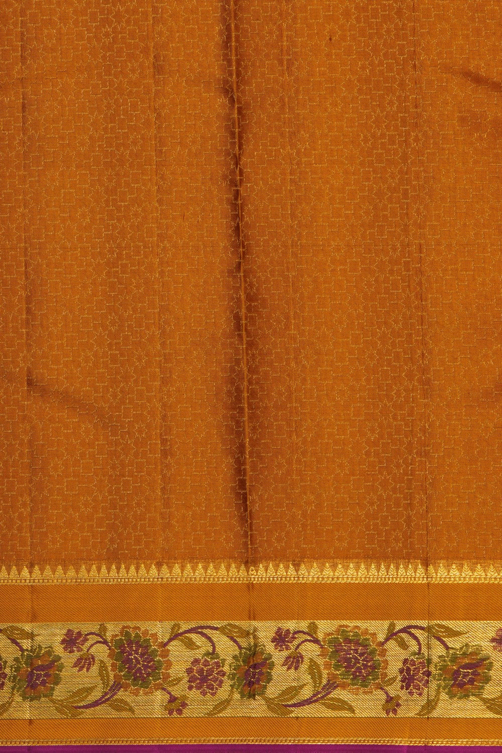 Image of Arani Silk Ivory Off-White Saree