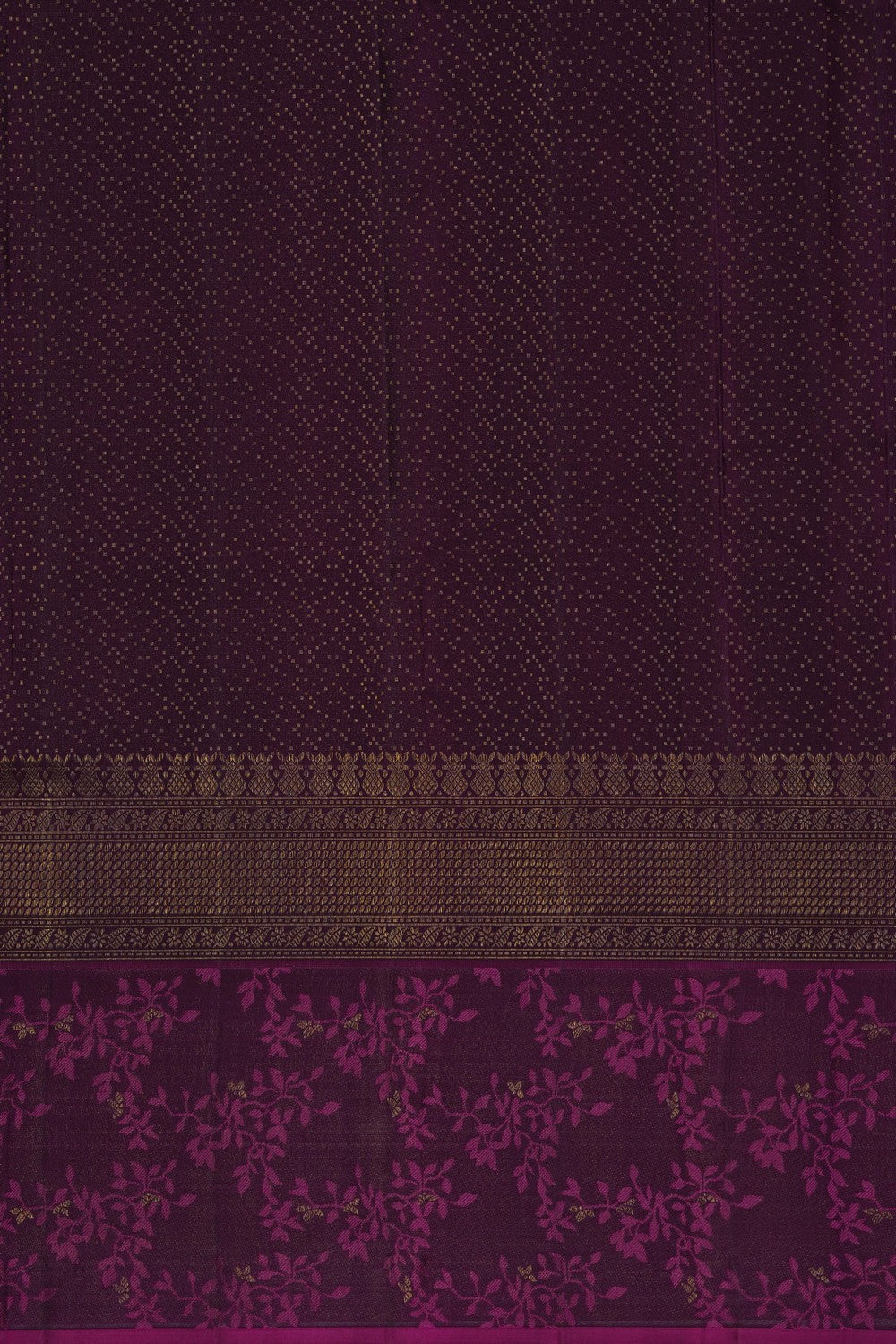 Image of Arani Silk Violet Saree