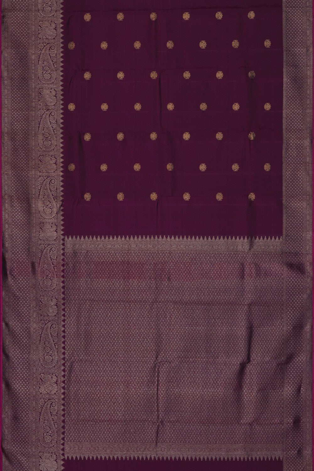 Image of Arani Silk Violet Saree