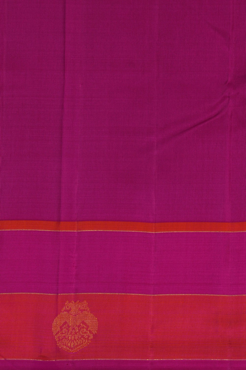 Image of A Bottle Green Arani Silk Saree