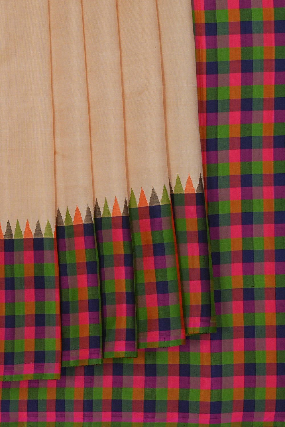 Image of A Classy Beige Arani Silk Saree