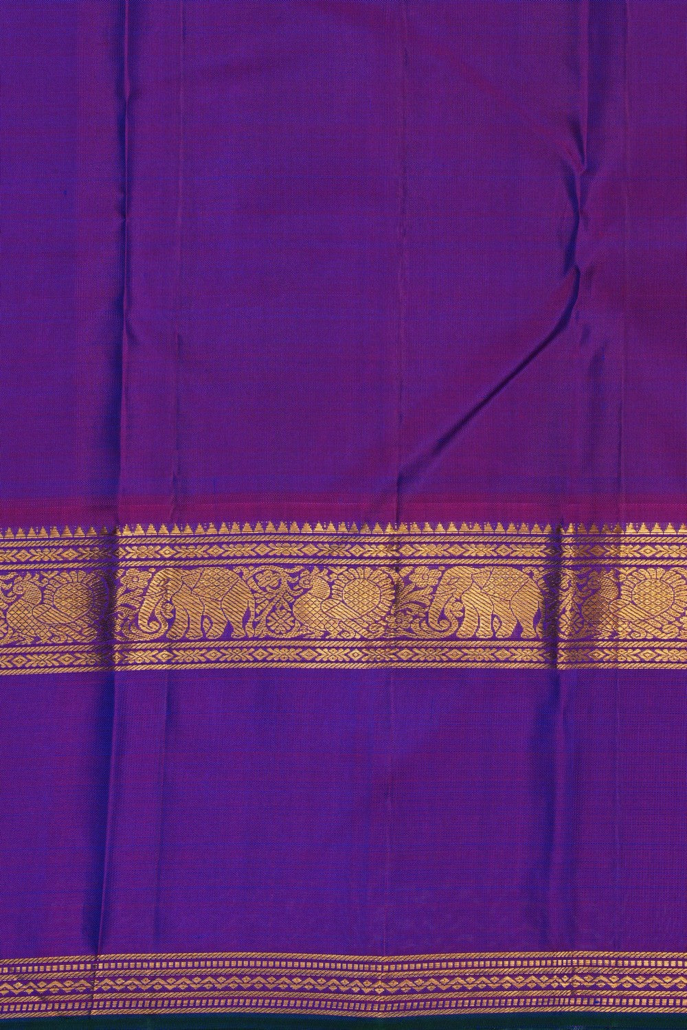 Image of Arani Silk Blue Saree