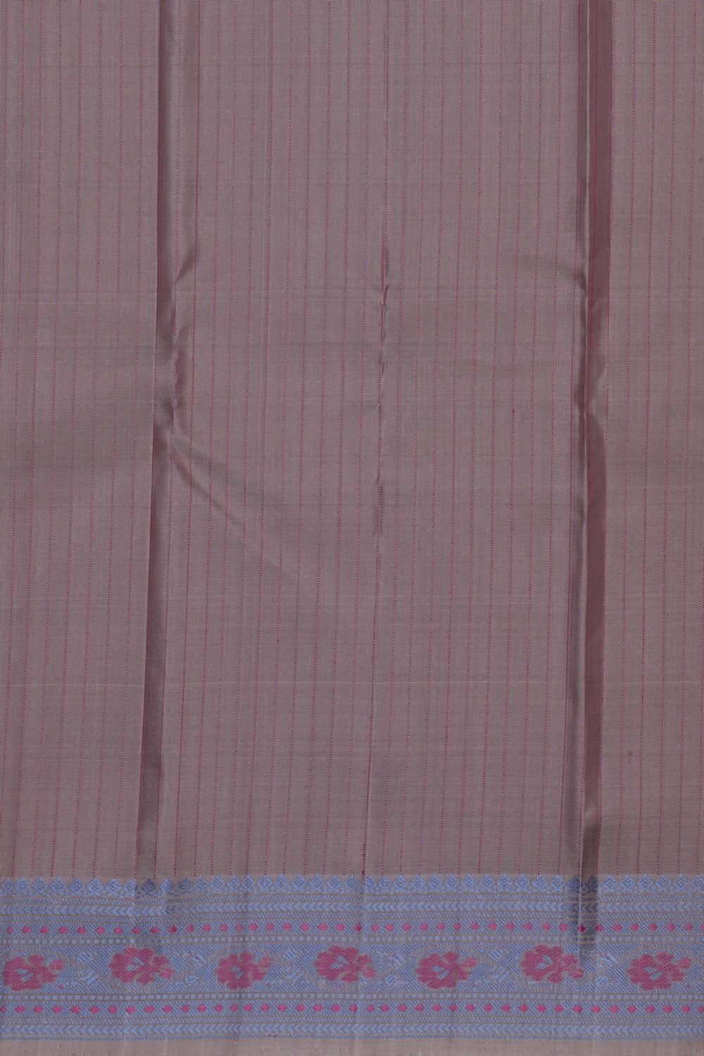 Image of Kanchipuram Silk Mauve Saree