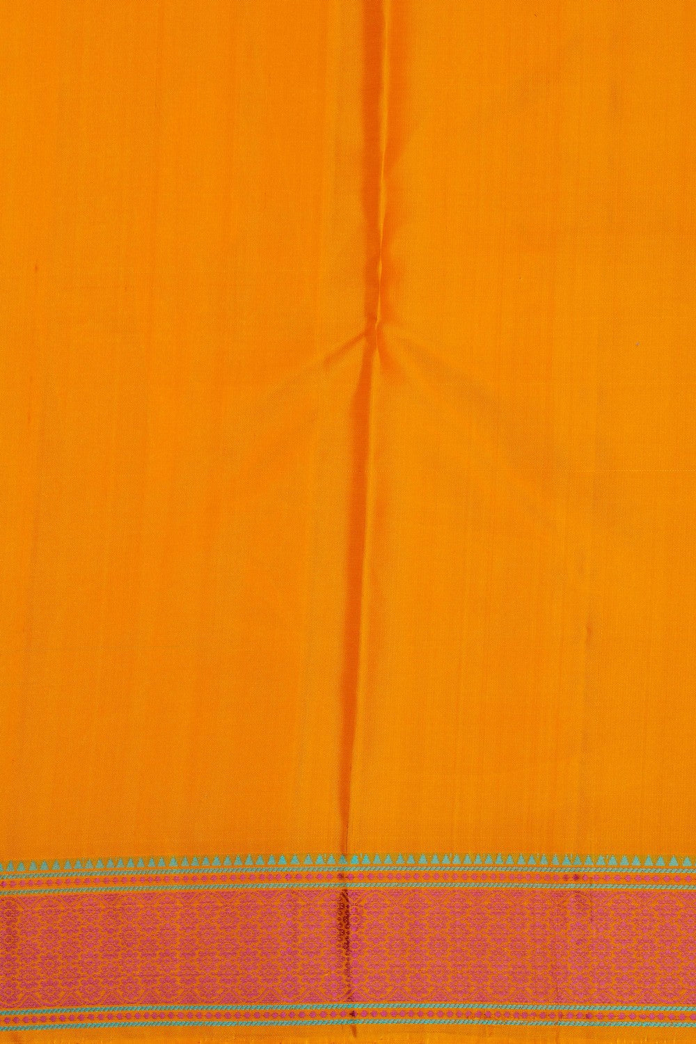 Image of Kanchipuram Silk Yellow Saree