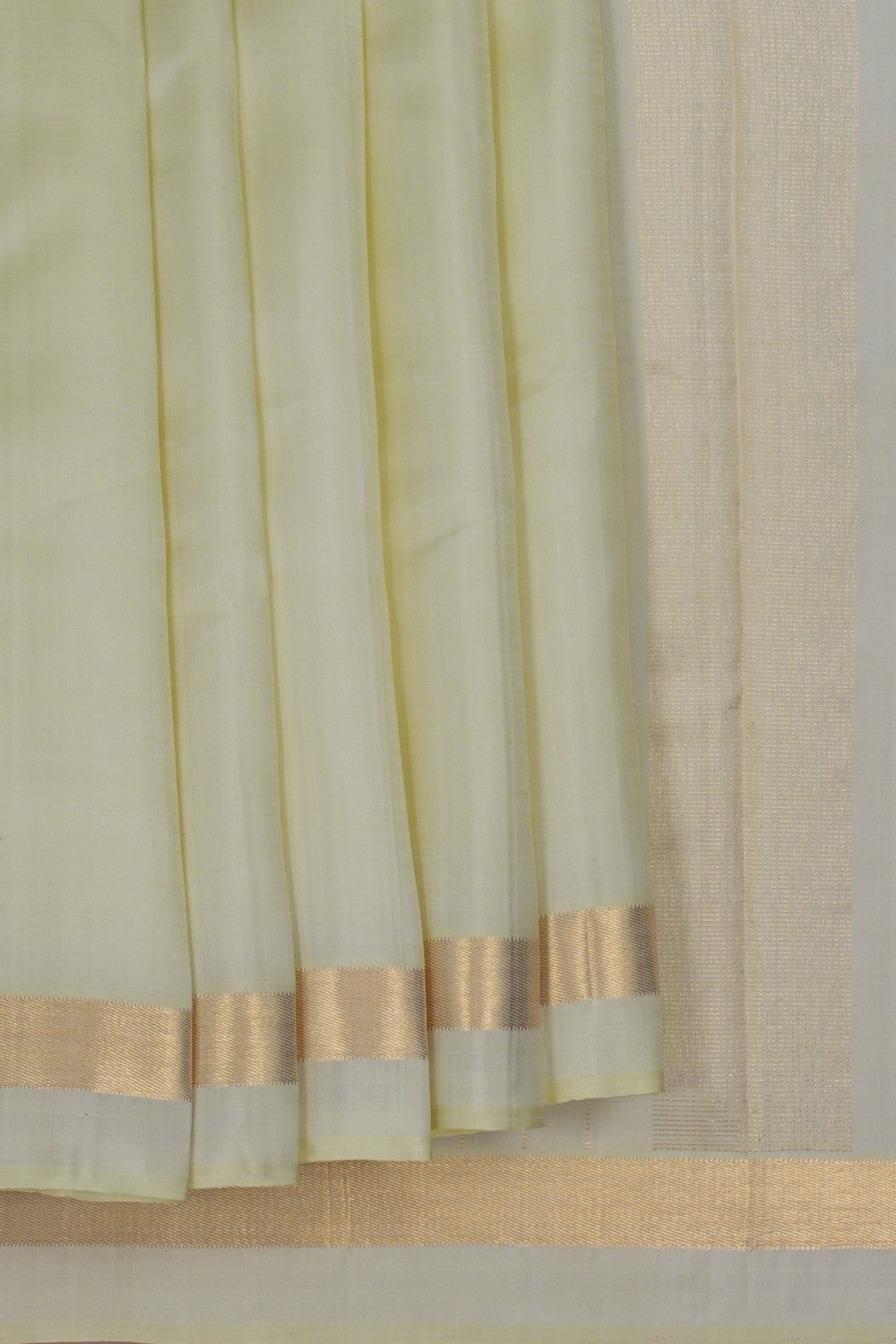 Image of Arani Silk Mint-Green Saree
