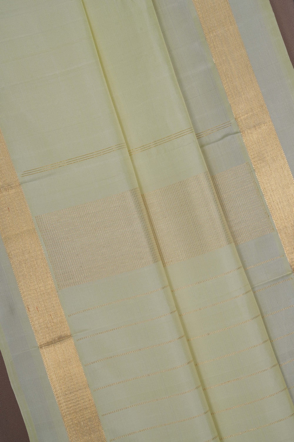 Image of Arani Silk Mint-Green Saree