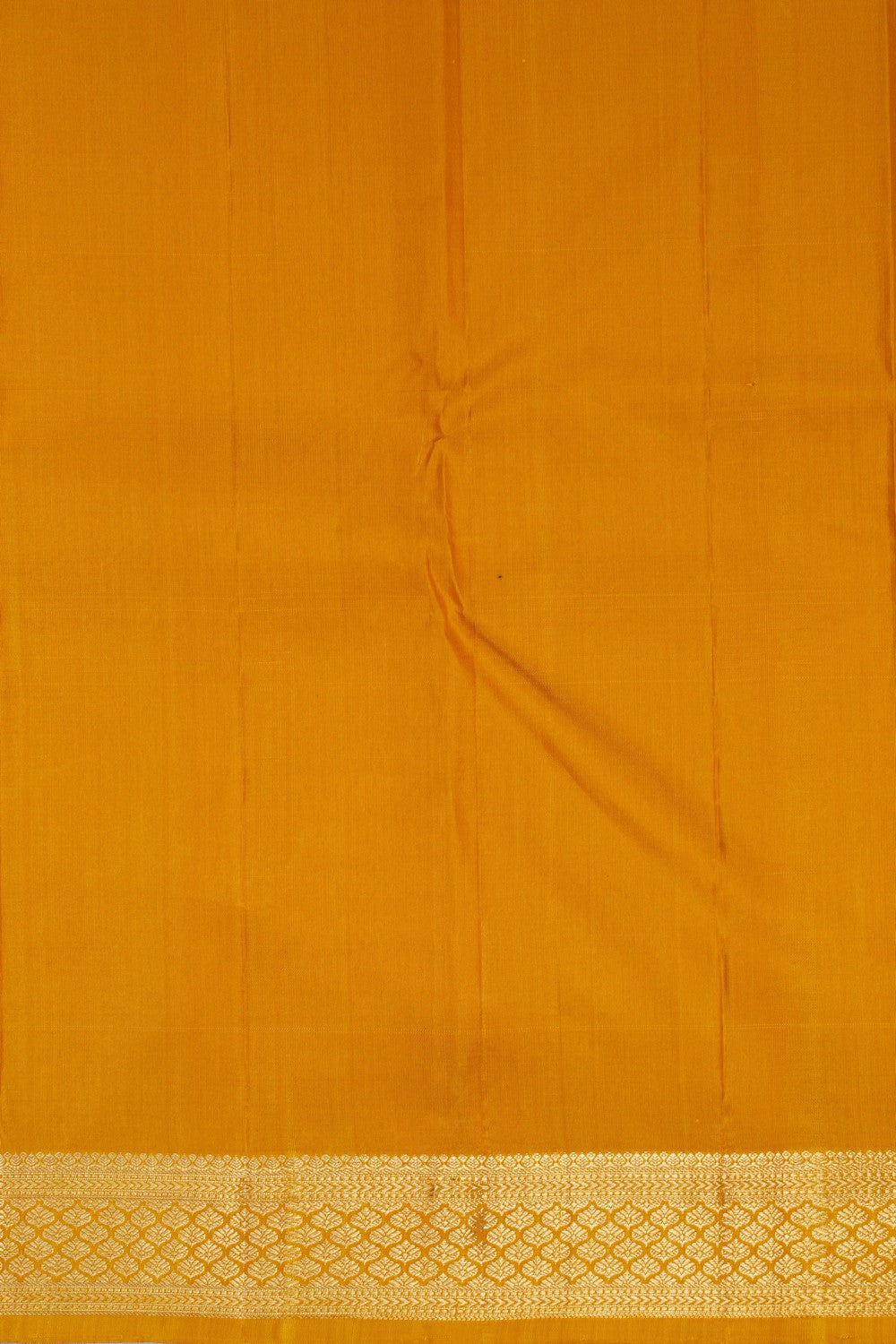 Image of Arani Silk Yellow Saree