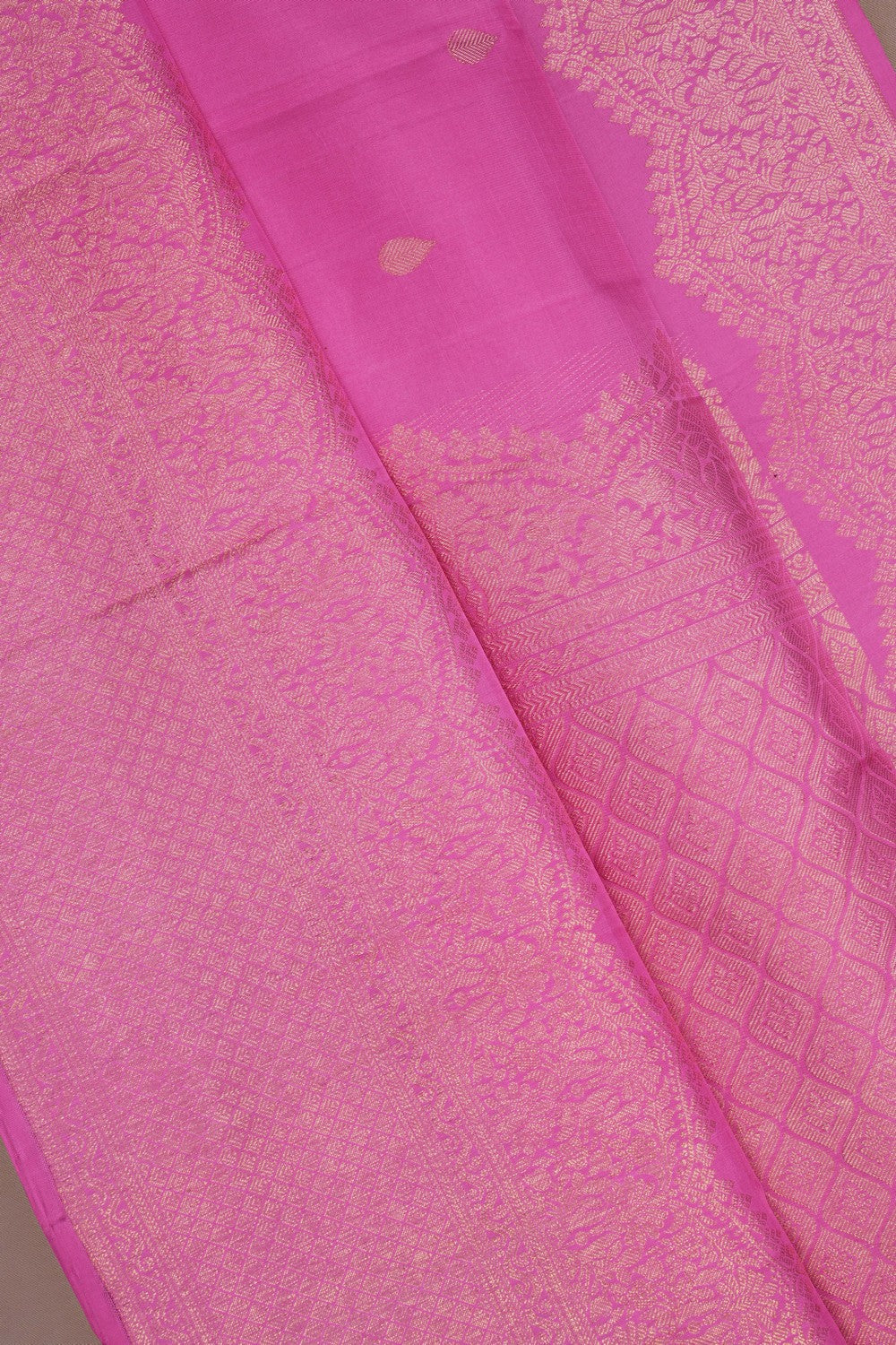 Image of Arani Silk Pink Saree