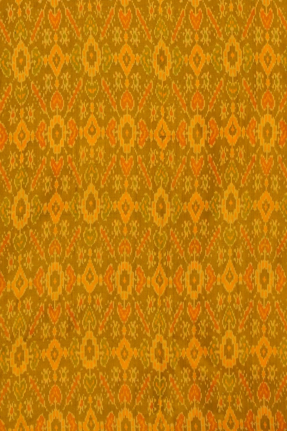 Image of Pochampally Ikat Unstitched Suit With Dupatta (3 Pcs Set)