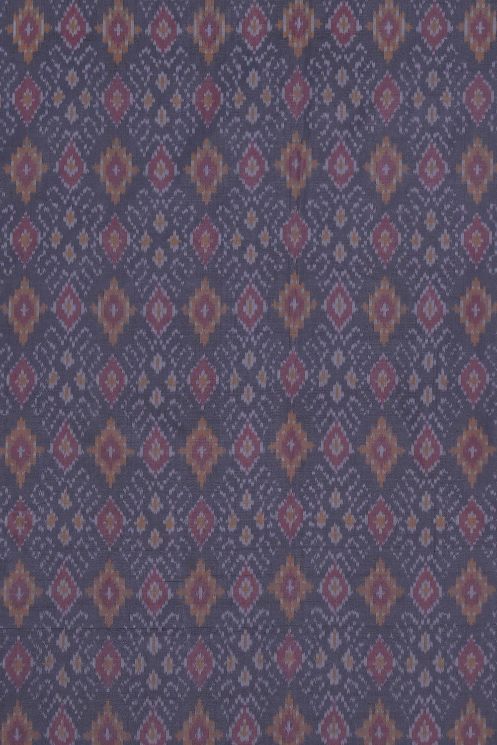 Image of Pochampally Ikat Unstitched Suit With Dupatta (3 Pcs Set)