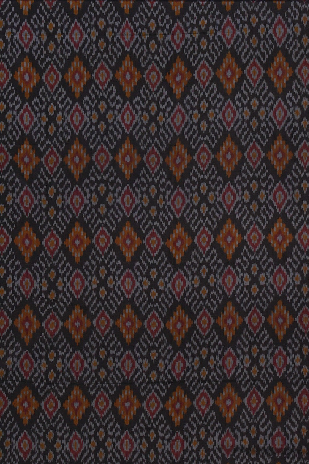 Image of Pochampally Ikat Unstitched Suit With Dupatta (3 Pcs Set)