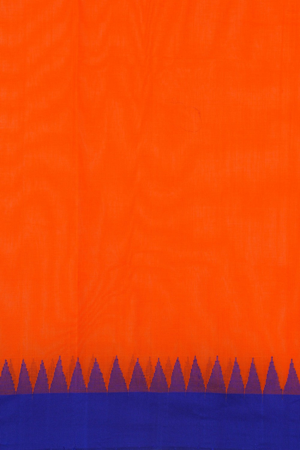Image of Ponduru Cotton Orange Saree