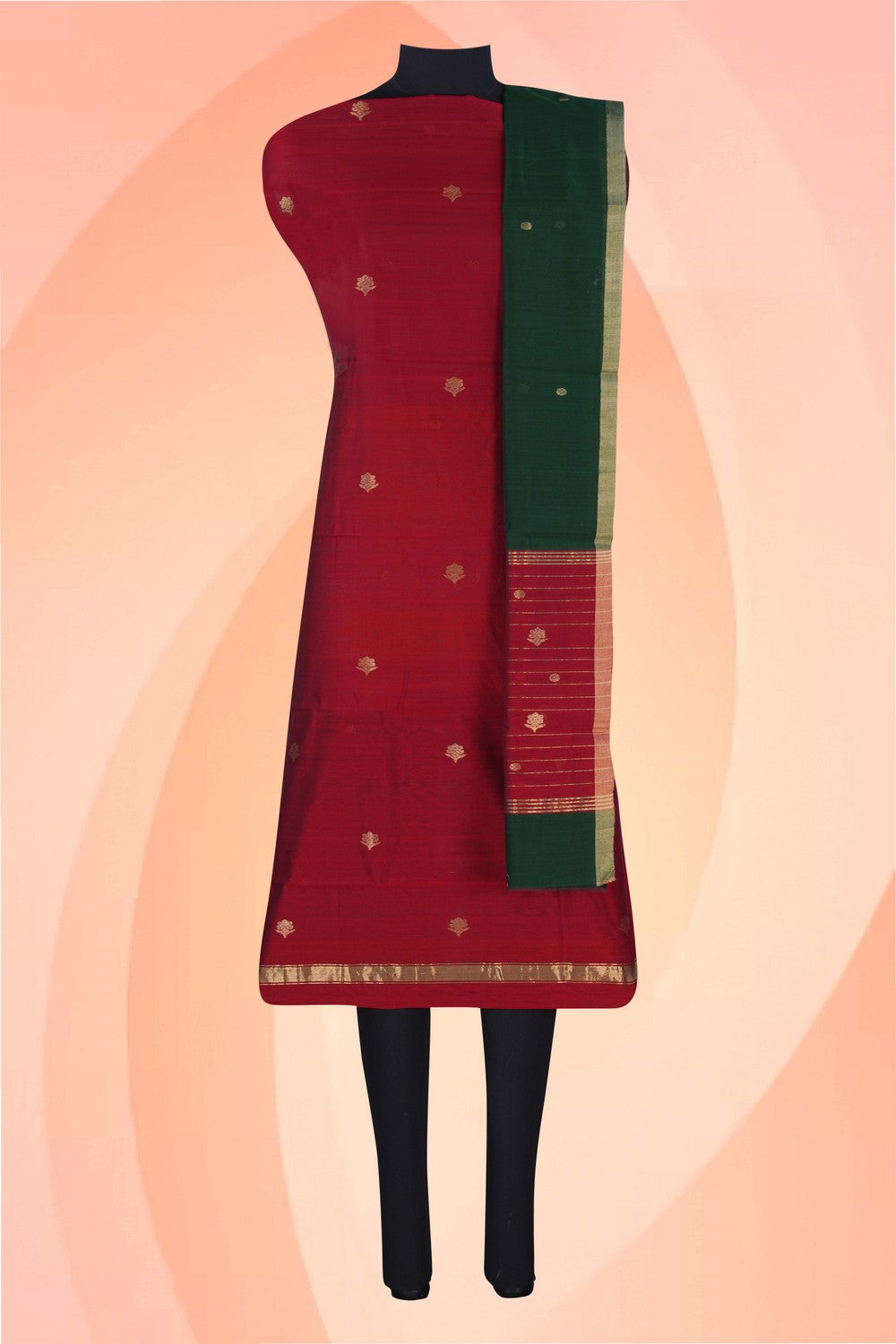 Image of Unstitched Suit Set Fabric (2 Pcs Set)
