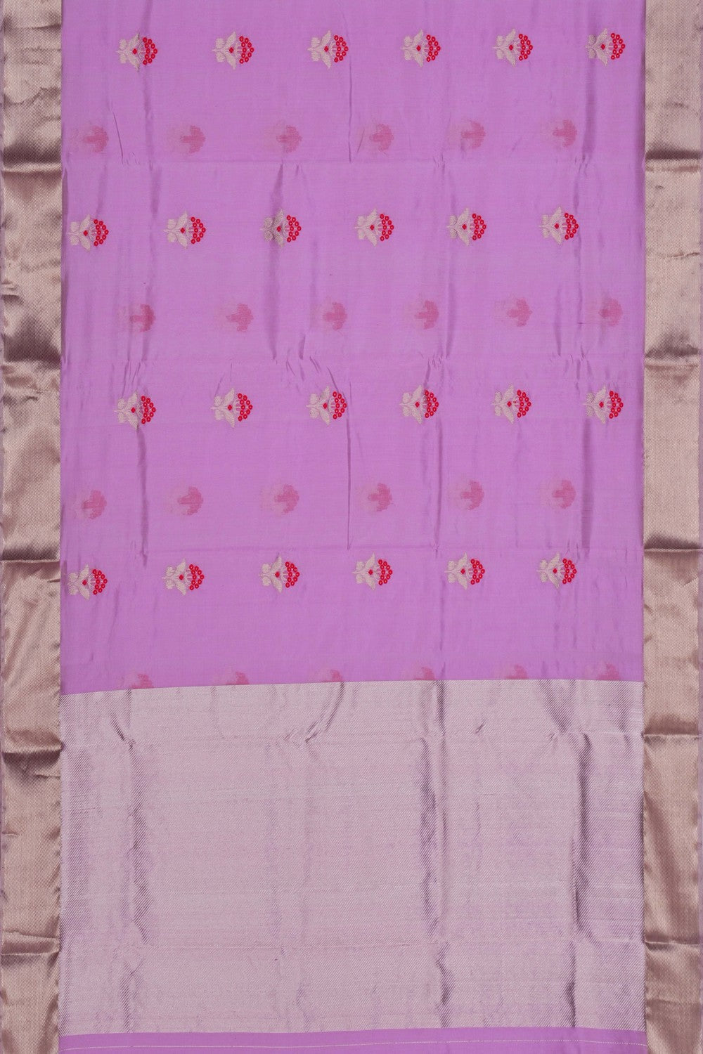 Image of Chanderi Lavender Pink Saree