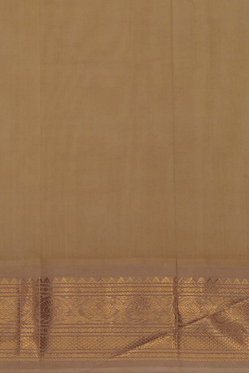 Image of Gadwal Cotton Green Saree