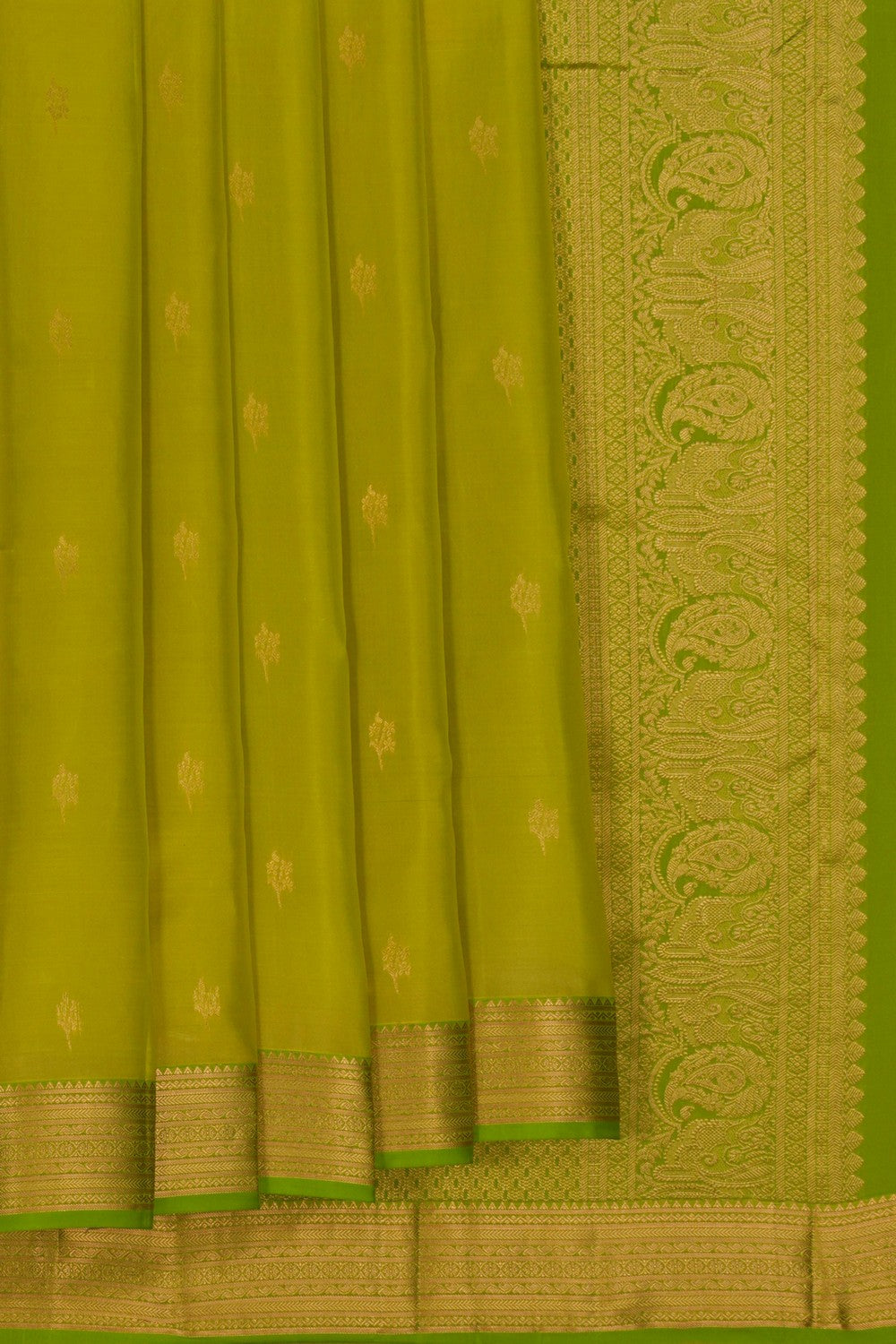Image of South Silk Spring Green Saree