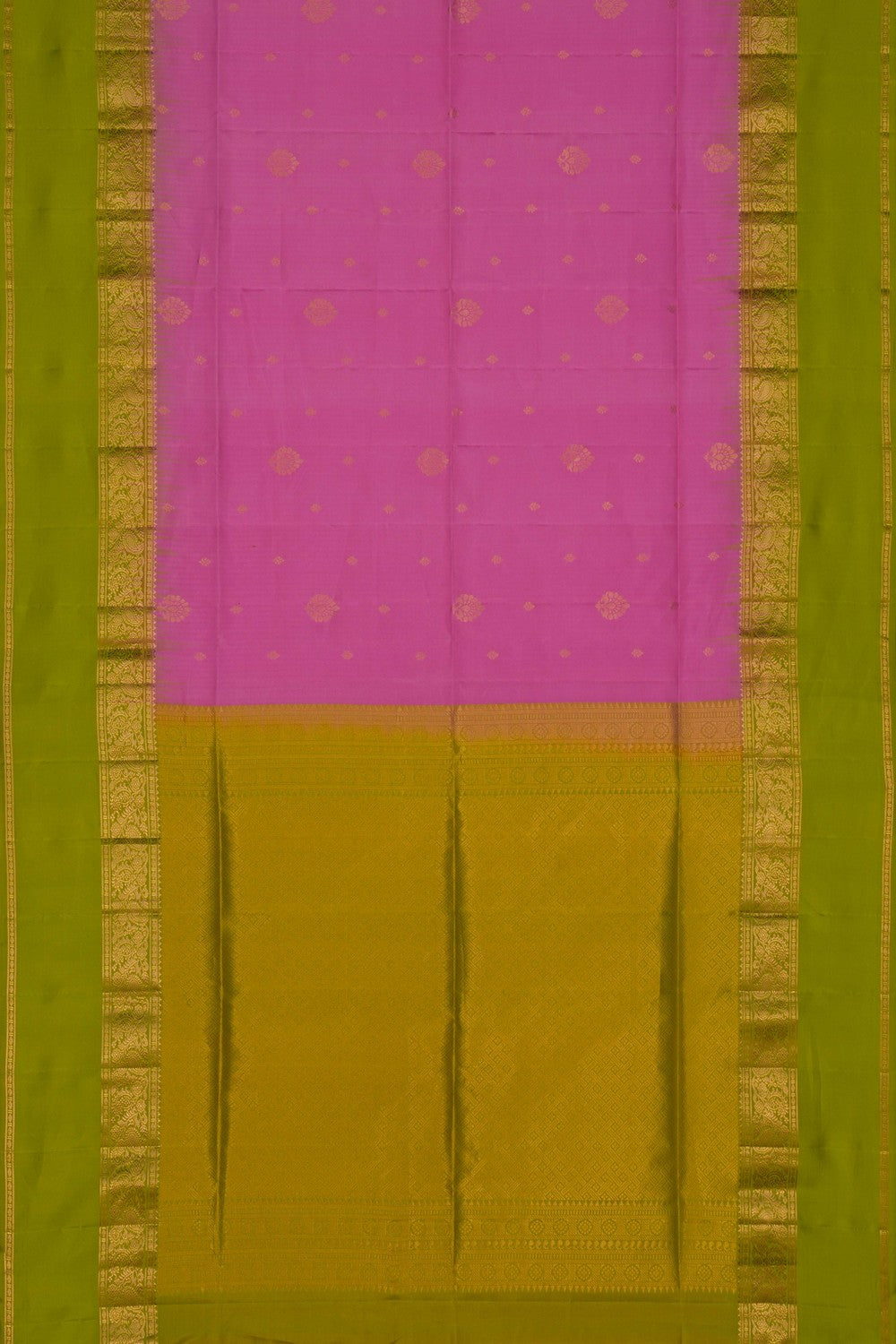 Image of South Silk Lotus Pink Saree