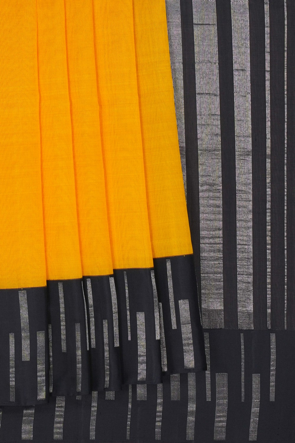 Image of South Silk Yellow Saree