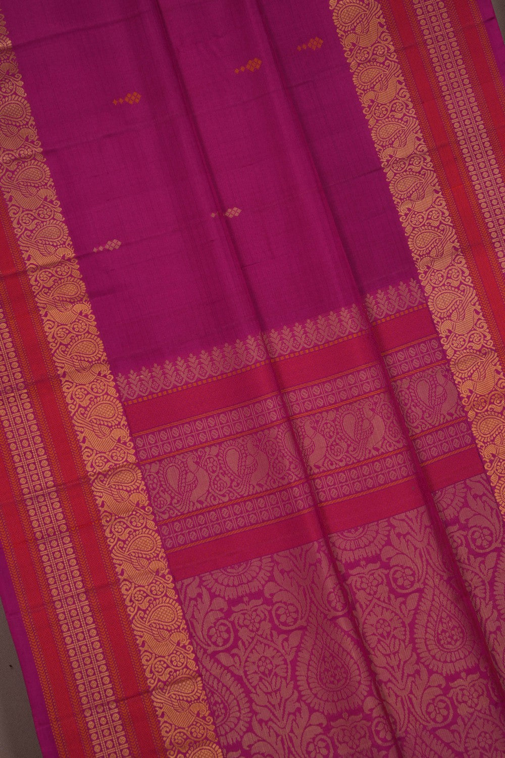 Image of South Silk Pink Saree