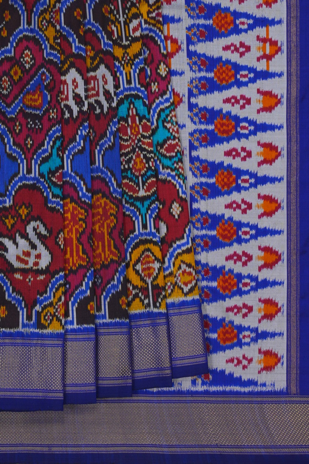 Image of Pochampally Rangkat Technique Ikat Saree