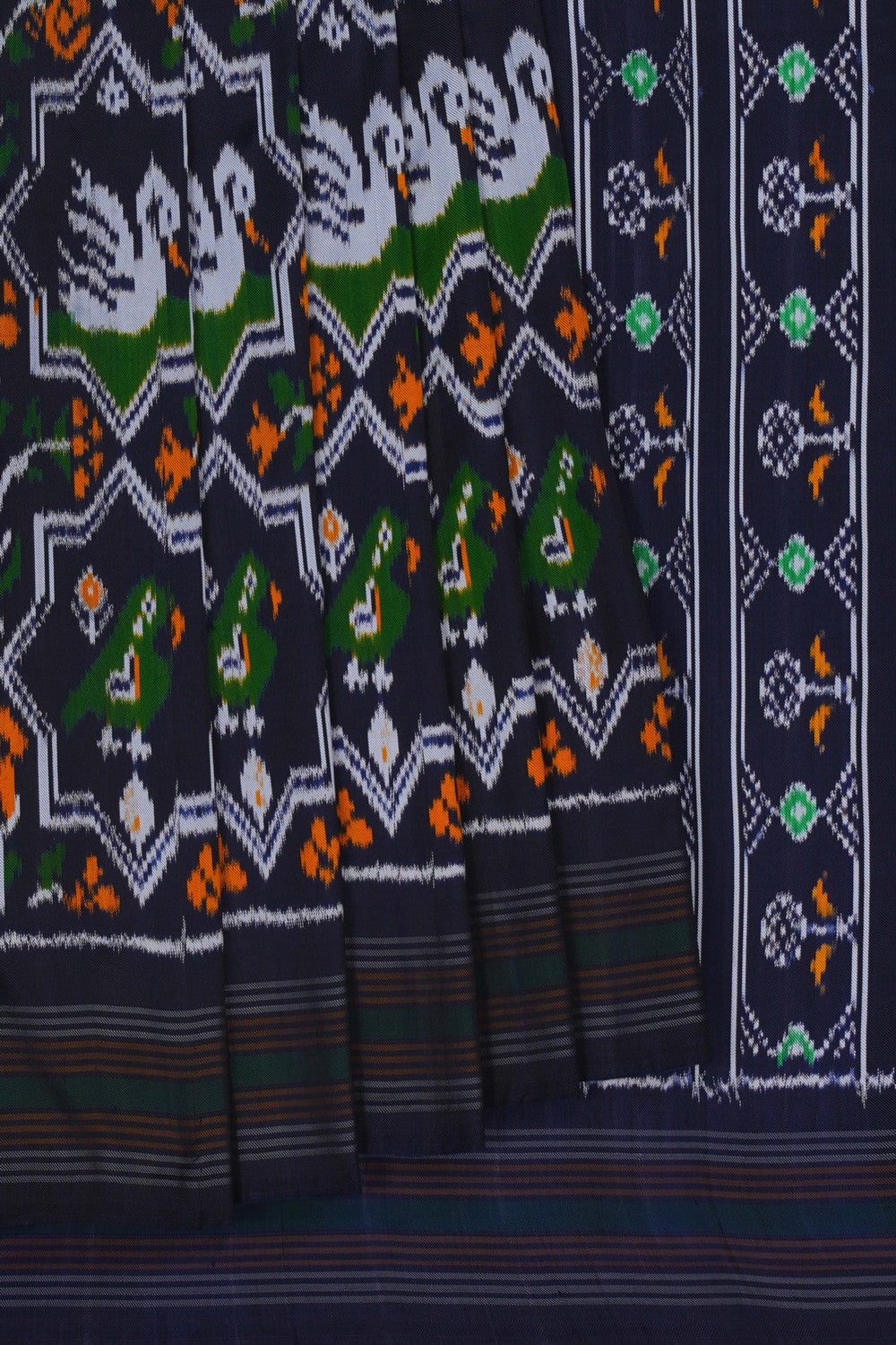 Image of Pochampally Rangkat Technique Ikat Saree