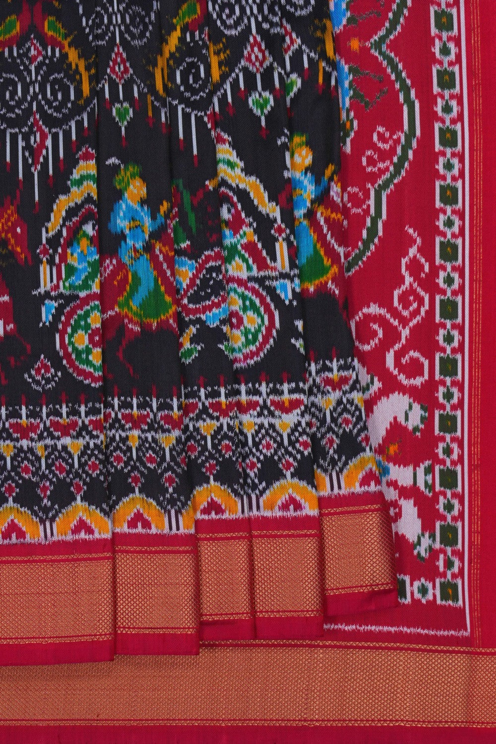 Pochampally Rangkat Technique Ikat Saree – Kalanjali
