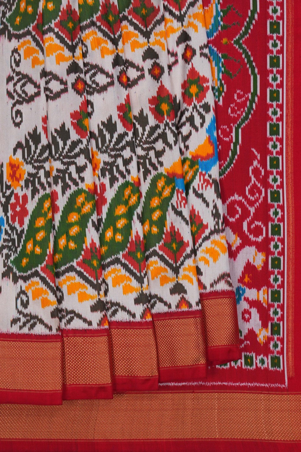 Pochampally Rangkat Technique Ikat Saree – Kalanjali
