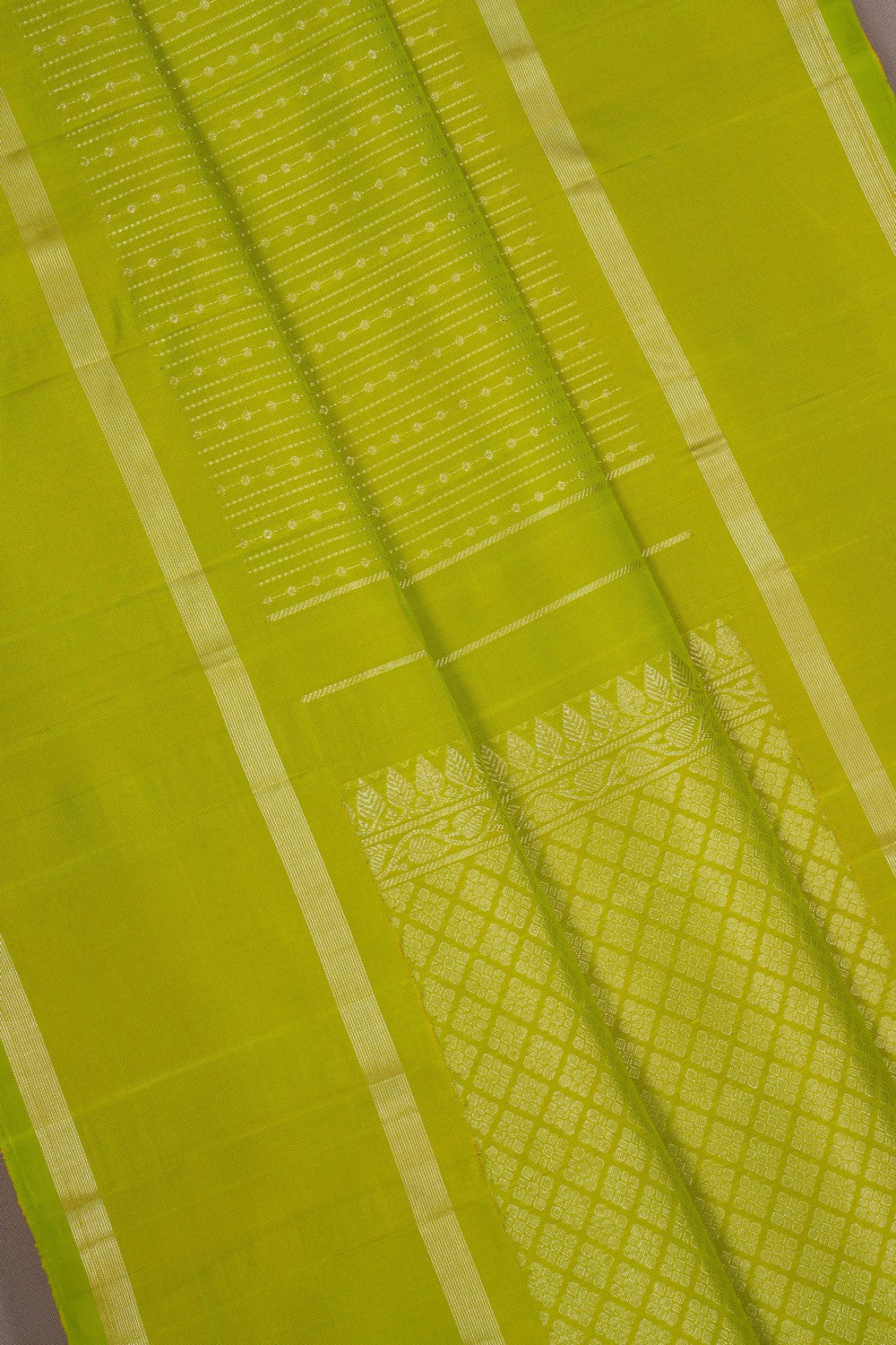 Image of Kanchi Silk Green Saree
