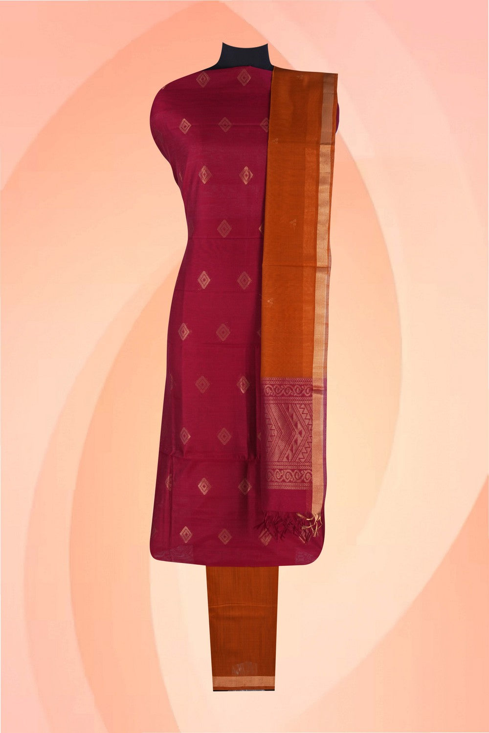 Image of Unstitched Suit Set Fabric (3 Pcs Set)